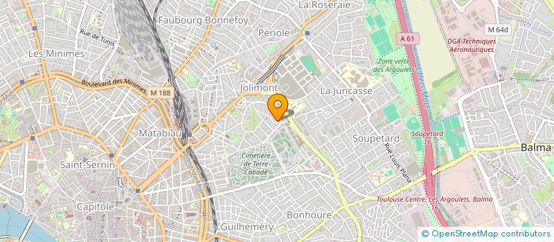 localisation de l'entreprise MONSIEUR MATEUS NDOMBASI à TOULOUSE