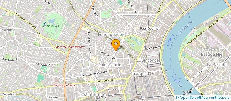 localisation de l'entreprise MONSIEUR MATEUSZ BOROWSKI  BORDEAUX