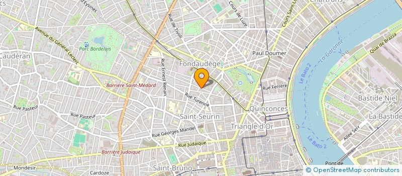 localisation de l'entreprise MONSIEUR MATEUSZ GODLEWSKI  BORDEAUX