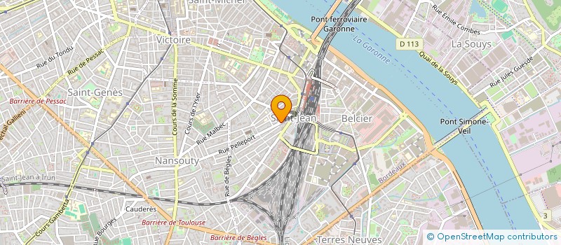 localisation de l'entreprise MONSIEUR MATEUSZ TREDER  BORDEAUX