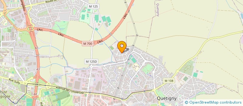 localisation de l'entreprise MONSIEUR MATEUSZ TWAROG à QUETIGNY