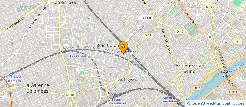 localisation de l'entreprise MONSIEUR MATHAN CONFORTI à BOIS-COLOMBES