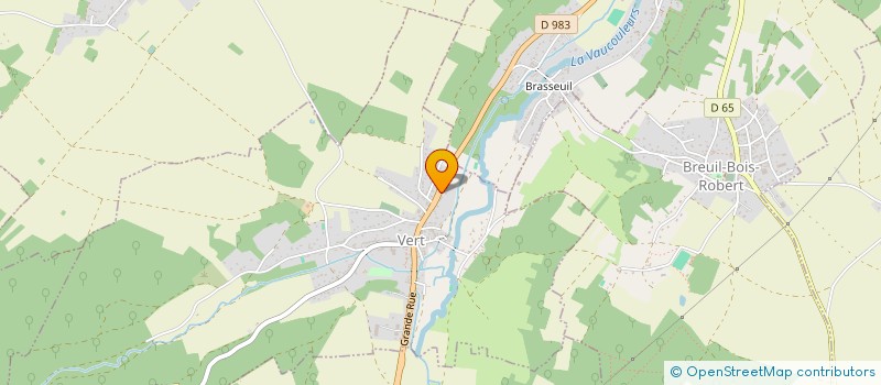 localisation de l'entreprise MONSIEUR MATHEO ALEIXO  VERT