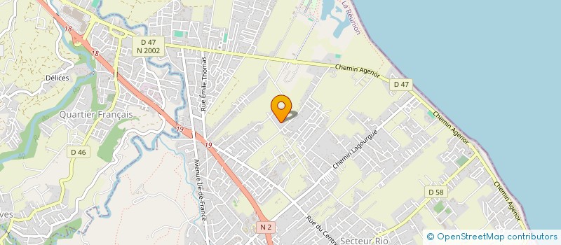 localisation de l'entreprise MONSIEUR MATHEO ANTIER  SAINT-ANDRE