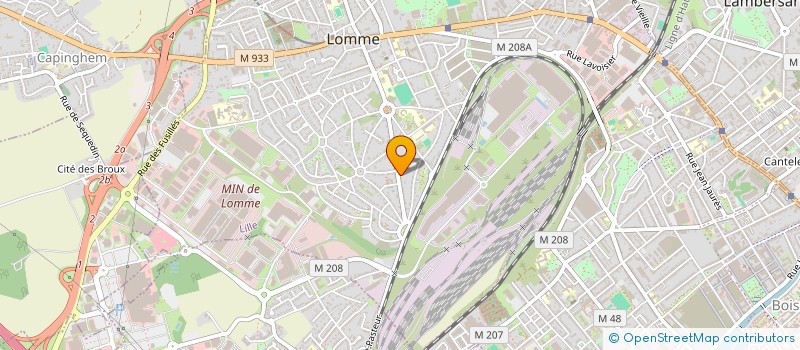 localisation de l'entreprise MONSIEUR MATHEO AZZARO à LILLE