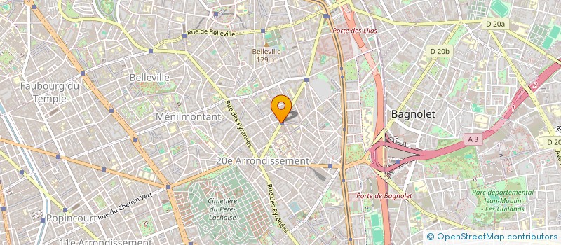 localisation de l'entreprise MONSIEUR MATHEO BADO  PARIS