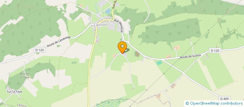 localisation de l'entreprise MONSIEUR MATHEO BOUHELIER  LAVIRON