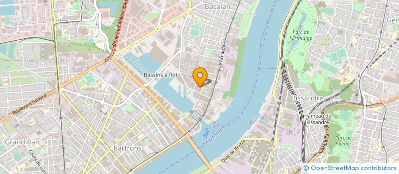 localisation de l'entreprise MONSIEUR MATHEO BOURGEOIS à BORDEAUX