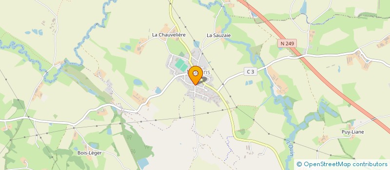 localisation de l'entreprise MONSIEUR MATHEO CAILLAUD  MAULEON