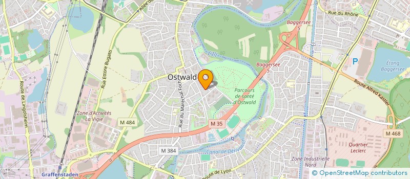 localisation de l'entreprise MONSIEUR MATHEO COFFI  OSTWALD