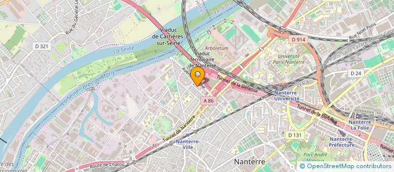 localisation de l'entreprise MONSIEUR MATHEO COLOMIES  NANTERRE