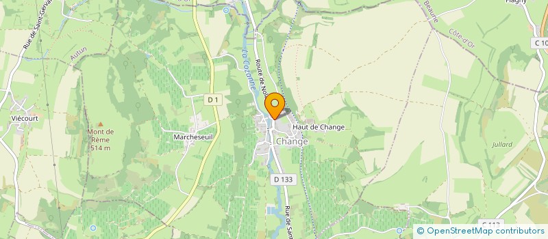 localisation de l'entreprise MONSIEUR MATHEO DE PIZZOL  CHANGE