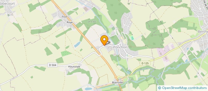 localisation de l'entreprise MONSIEUR MATHEO DIRAND  PONCHON