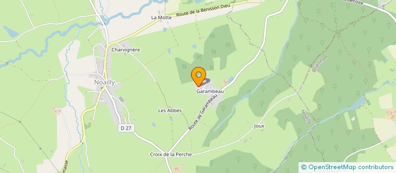 localisation de l'entreprise MONSIEUR MATHEO DOMINGUES  NOAILLY