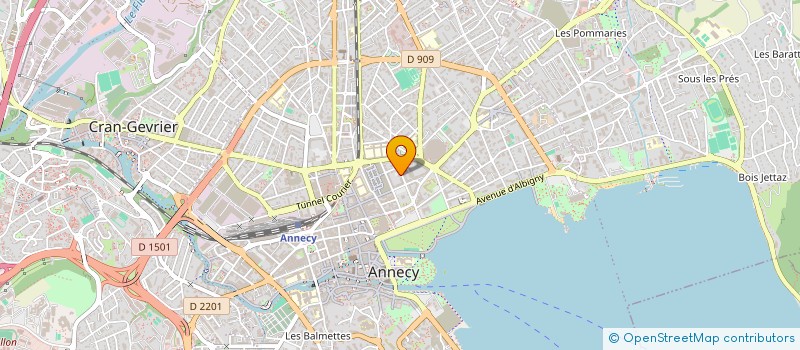 localisation de l'entreprise MONSIEUR MATHEO DOS REIS  ANNECY