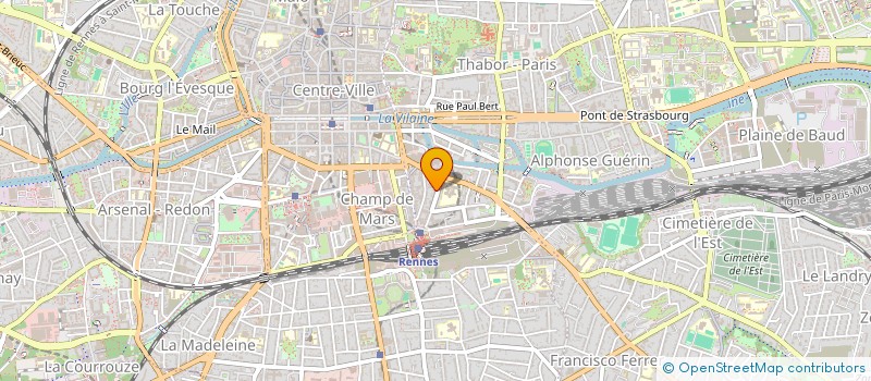 localisation de l'entreprise MONSIEUR MATHEO EVEN  RENNES