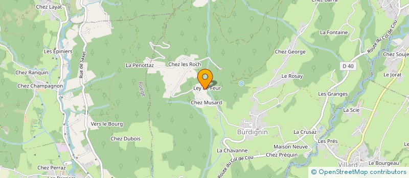 localisation de l'entreprise MONSIEUR MATHEO FALCONE  BURDIGNIN