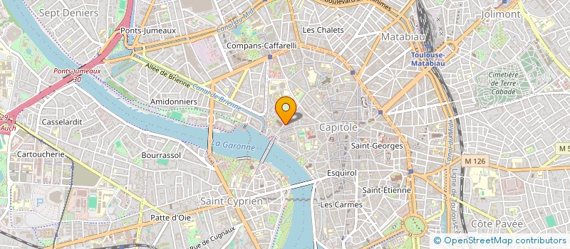 localisation de l'entreprise MONSIEUR MATHEO FEDOU à TOULOUSE