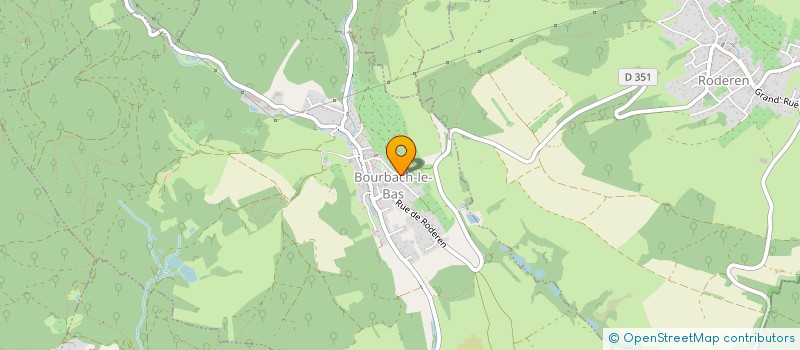 localisation de l'entreprise MONSIEUR MATHEO FLORANGE  BOURBACH-LE-BAS