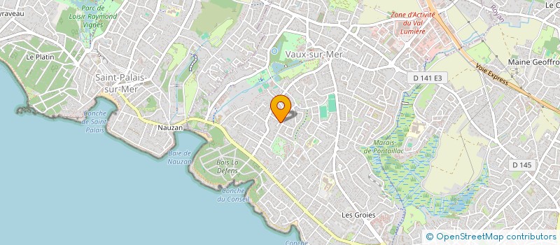 localisation de l'entreprise MONSIEUR MATHEO GEORGES  VAUX-SUR-MER