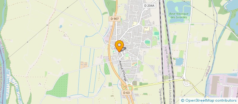 localisation de l'entreprise MONSIEUR MATHEO GILLES  LAPALUD