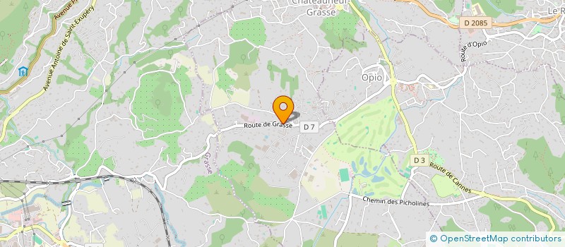 localisation de l'entreprise MONSIEUR MATHEO GIORDANENGO  CHATEAUNEUF-GRASSE