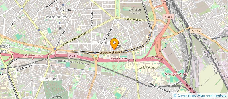 localisation de l'entreprise MONSIEUR MATHEO GLASSET à LILLE