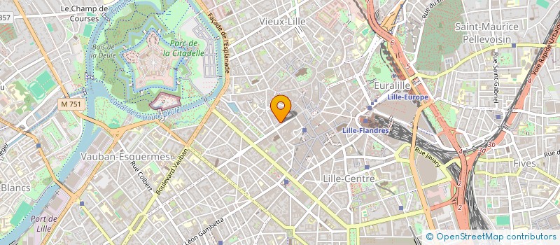 localisation de l'entreprise MONSIEUR MATHEO GODARD-DURAND  LILLE