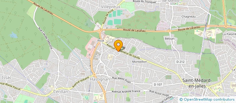 localisation de l'entreprise MONSIEUR MATHEO GOMEZ à SAINT-MEDARD-EN-JALLES