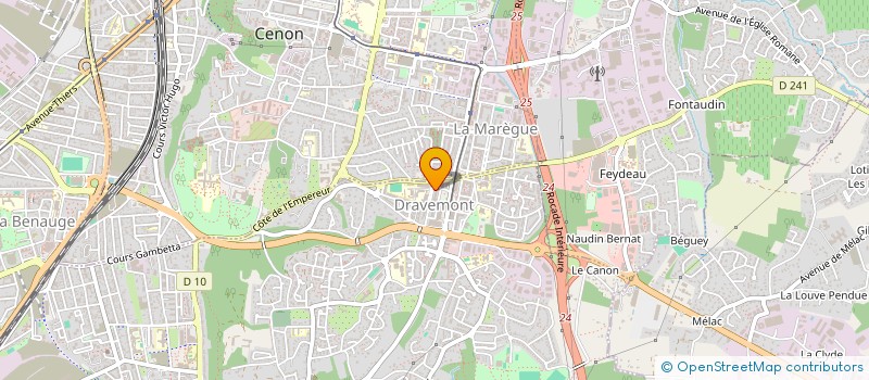 localisation de l'entreprise MONSIEUR MATHEO GOURAUD  FLOIRAC