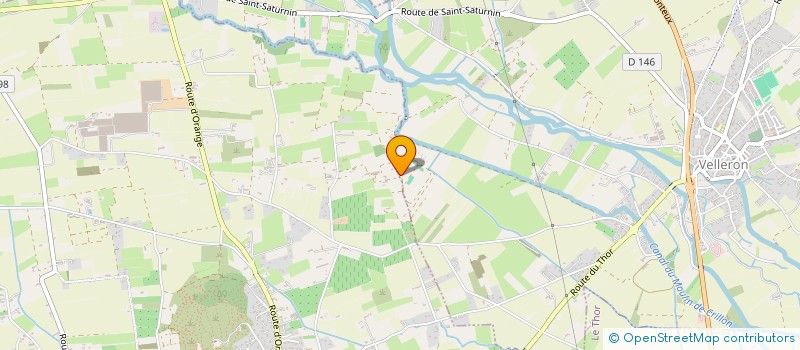 localisation de l'entreprise MONSIEUR MATHEO GUILLON  VELLERON