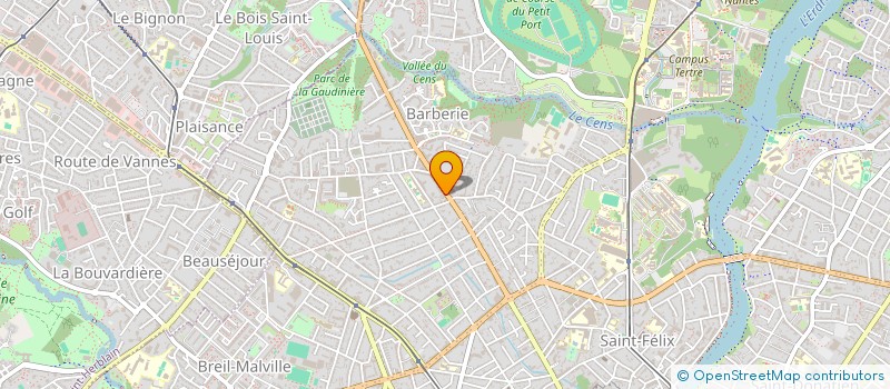 localisation de l'entreprise MONSIEUR MATHEO HETTE  NANTES