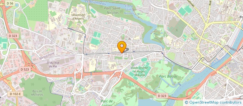 localisation de l'entreprise MONSIEUR MATHEO IGLESIAS  ANGERS