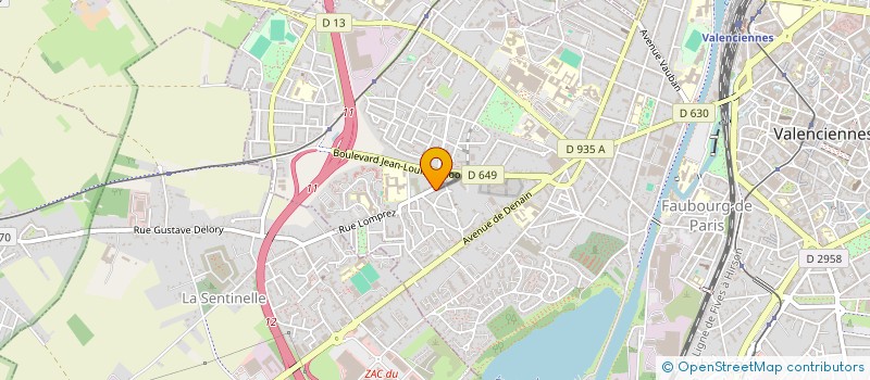 localisation de l'entreprise MONSIEUR MATHEO JACOB  VENISSIEUX