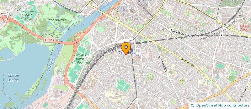 localisation de l'entreprise MONSIEUR MATHEO JEAN à ANGERS