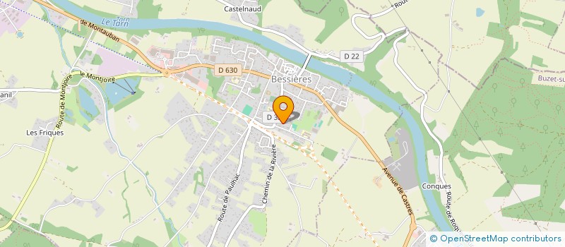 localisation de l'entreprise MONSIEUR MATHEO JOURDAN  BESSIERES