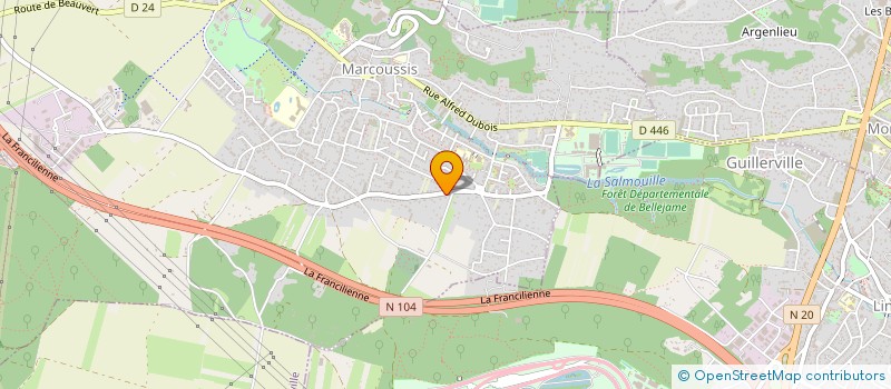 localisation de l'entreprise MONSIEUR MATHEO JUBIN-HUERNE à MARCOUSSIS