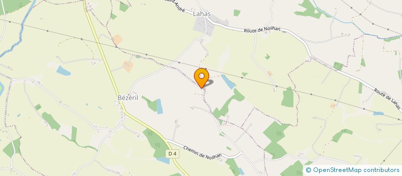 localisation de l'entreprise MONSIEUR MATHEO LAIRLE  BEZERIL