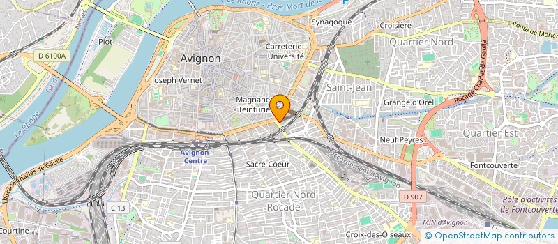 localisation de l'entreprise MONSIEUR MATHEO LASO  AVIGNON