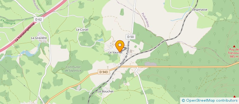 localisation de l'entreprise MONSIEUR MATHEO LAUGA  SAINT-OURS