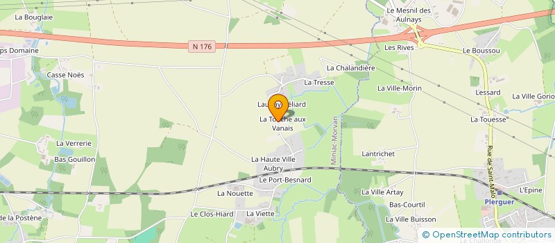 localisation de l'entreprise MONSIEUR MATHEO LE MEE  MINIAC-MORVAN