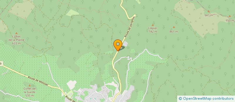 localisation de l'entreprise MONSIEUR MATHEO LEMONNIER  REGUSSE