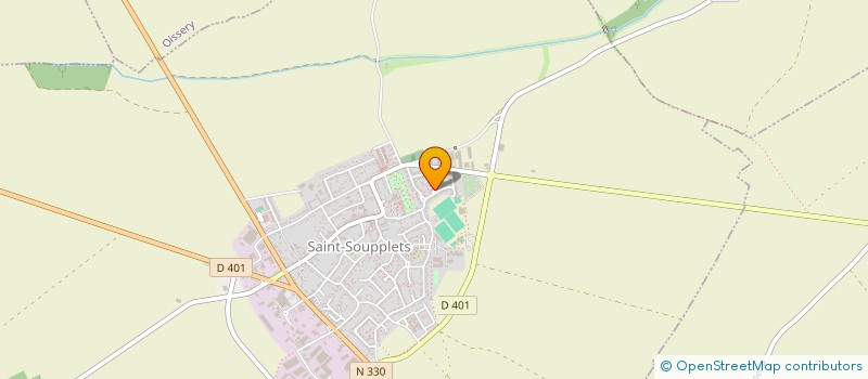 localisation de l'entreprise MONSIEUR MATHEO LOBATO  SAINT-SOUPPLETS