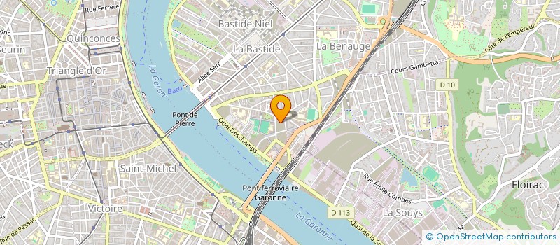 localisation de l'entreprise MONSIEUR MATHEO MARCHAND  BORDEAUX