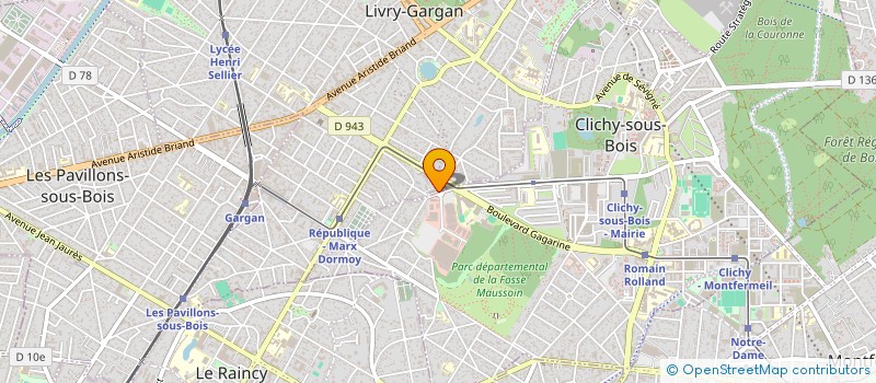 localisation de l'entreprise MONSIEUR MATHEO MARTINO  LIVRY-GARGAN