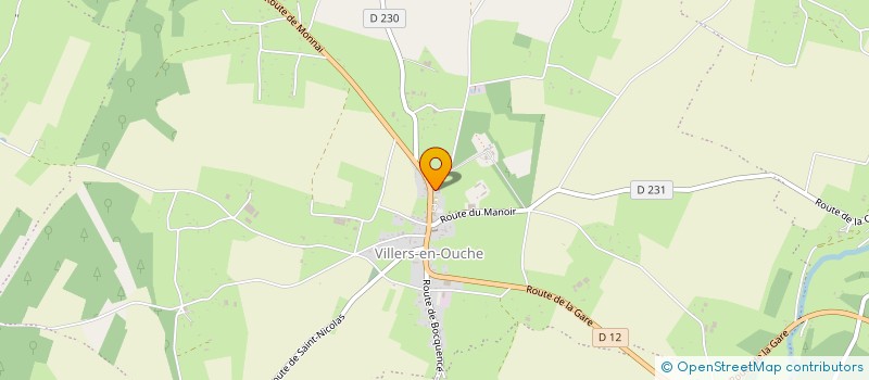 localisation de l'entreprise MONSIEUR MATHEO MERCIER  LA FERTE-EN-OUCHE