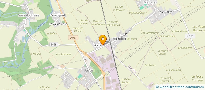 localisation de l'entreprise MONSIEUR MATHEO MONGOMBA  FOSSE