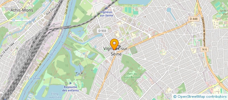 localisation de l'entreprise MONSIEUR MATHEO MORALES  VIGNEUX-SUR-SEINE