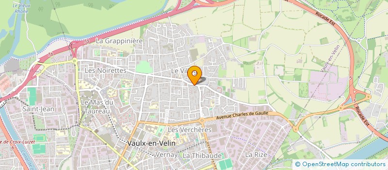 localisation de l'entreprise MONSIEUR MATHEO MORAND  VAULX-EN-VELIN