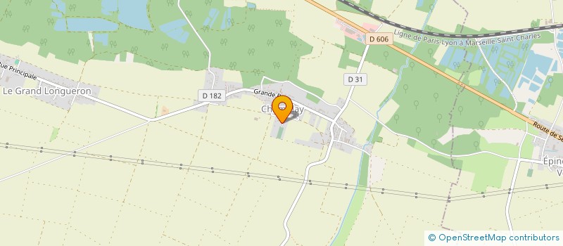 localisation de l'entreprise MONSIEUR MATHEO MORIEZ  CHAMPLAY